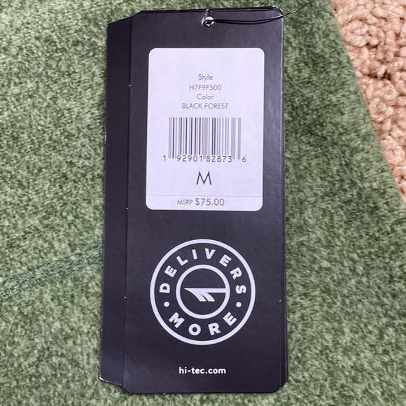 Hi-Tec Rogers Stripe Thermo-Fleece Quarter Zip Pullover - Picture 6 of 7